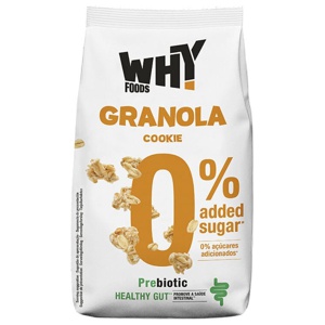 Why Foods Granola Cookie 0% Sugar 300g produkt bild