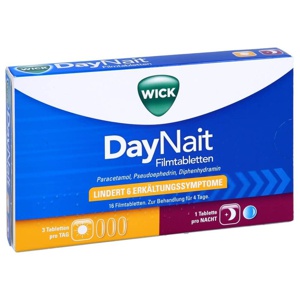 WICK DayNait Filmtabletten Produktbild