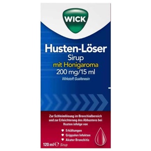 Wick Husten-Löser Sirup mit Honigaroma, 120 ml Sirup Produktbild