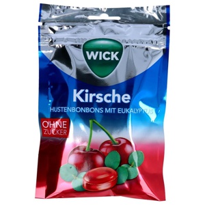 WICK Wildkirsche & Eukalyptus Bonbons o.Zucker Btl Produktbild