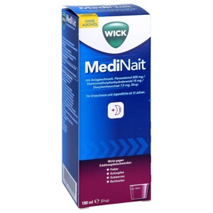 WICK MediNait mit Anisgeschmack Sirup, 180 ml Sirup Produktbild