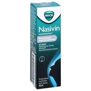 WICK Nasivin NASENSPRAY 10 ml Nasenspray Produktbild