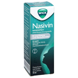 WICK Nasivin Nasenspray oK Erw./Schulkin.0,5 mg/ml Produktbild