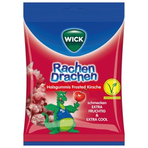 WICK RachenDrachen Halsgummis Kirsche Produktbild