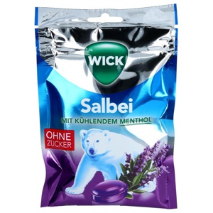 WICK Salbei Bonbons o.Zucker Produktbild
