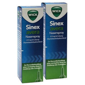 Wick Sinex avera Nasenspray, 2x15 ml Nasendosierspray Produktbild