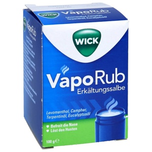 WICK VapoRub Erkältungssalbe 100 g Salbe Produktbild
