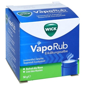 WICK VapoRub Erkältungssalbe 50 g Salbe Produktbild
