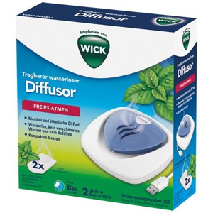 WICK wasserloser Diffusor mit USB tragbar Produktbild
