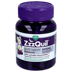 WICK ZzzQuil GUTE NACHT INTENS 30 St Weichkapseln Produktbild