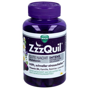 WICK ZzzQuil GUTE NACHT INTENS 60 St Produktbild