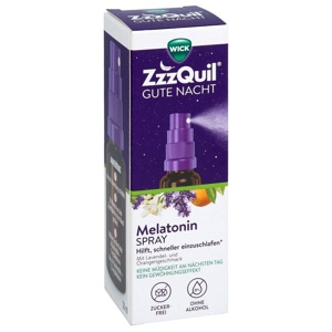 Wick ZzzQuil GUTE NACHT Melatonin Spray 30 ml Spray Produktbild