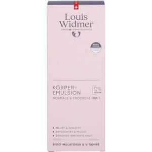 WIDMER body Körperemulsion o.P. Produktbild