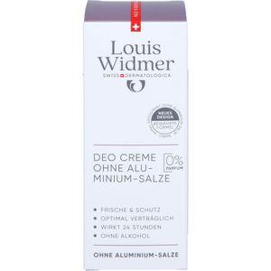 WIDMER Deo Creme ohne Aluminium o.P. Produktbild