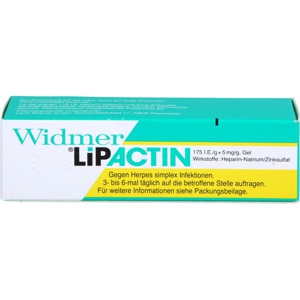WIDMER Lipactin Gel Produktbild