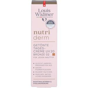 WIDMER nutriderm getönte Tagescr.UV 20 bron.02 l.P Produktbild
