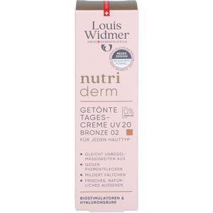 WIDMER nutriderm getönte Tagescr.UV 20 bron.02 o.P Produktbild