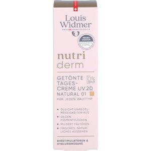 WIDMER nutriderm getönte Tagescr.UV 20 natu.01 o.P Produktbild