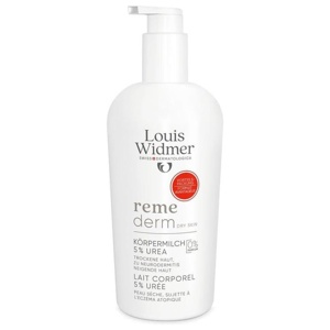 Louis Widmer reme derm KÖRPERMILCH 5% UREA 400 ml Milch Produktbild