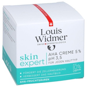 WIDMER skinexpert AHA Creme 5% o.P. Produktbild