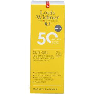 WIDMER Sun Gel 50 o.P. Produktbild