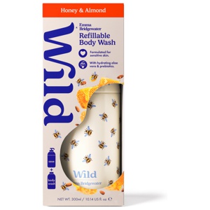 Wild Body Wash Bee Case Honey & Almond 300 ml produktbilde