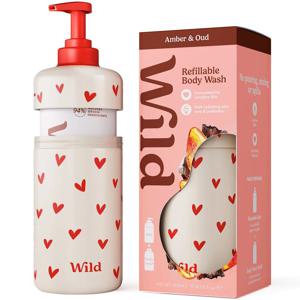 Wild Body Wash Heart Case Amber Oud produkt bild