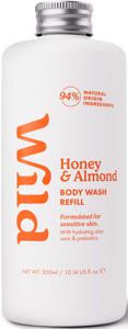 Wild Body Wash Refill Honey & Almond 300 ml produkt bild
