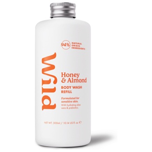 Wild Body Wash Refill Honey Almond, 300 ml produktbilde