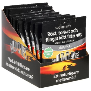Wild Chips 12-pak produktbillede