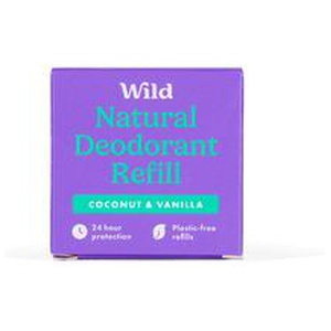 Wild Natural Deodorant Refill Coconut & Vanilla - 40 g. produktbillede