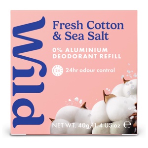 Wild Deo Cotton & Sea Salt refill 40 g produktbilde