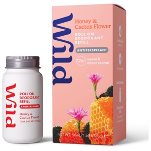 Wild Deo Roll On Refill Honey & Cactus Flower 50 ml produktbilde