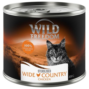 Wild Freedom Adult Sterilised 6 x 200 g - getreidefrei Produktbild
