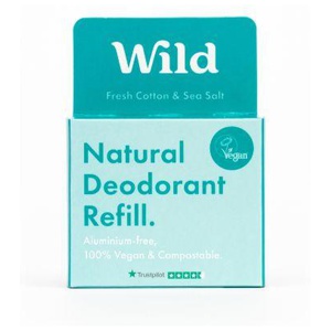 Wild Fresh Cotton & Sea Salt Deo Refill produkt bild