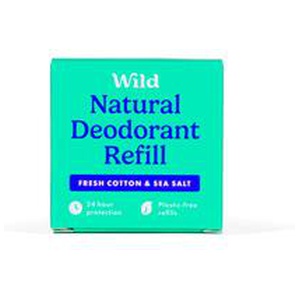Wild Fresh Cotton & Sea Salt Deodorant Refill 40 g produktbillede