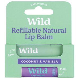Wild Lip Balm Coconut & Vanilla Sage leppepomade startpakke 1 sett produktbilde