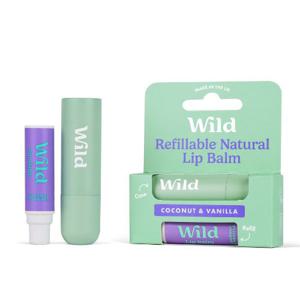 Wild Lip Balm Sage case Coconut & Vanilla produkt bild