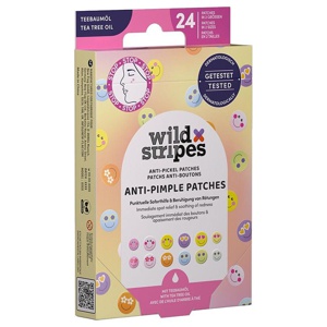 Wild Stripes Anti-Pickel Patches Smile Stop, 24 St Pflaster Produktbild
