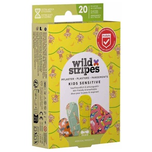WILD STRIPES Pflaster Kids sensitiv Jungle Vibe Produktbild