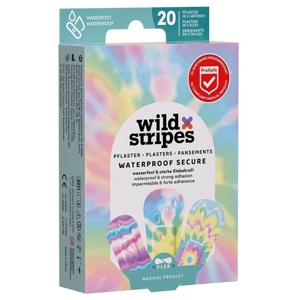 WILD STRIPES Pflaster waterproof secu.Rainbow INT Produktbild