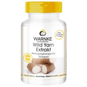 Wild Yam Extrakt Kapseln, 100 St Kapseln Produktbild