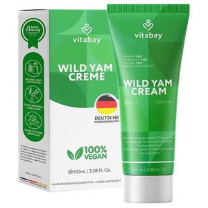 Wild Yams Creme mit 64% Diosgenin Gesicht + Körper, 100 ml Creme Produktbild