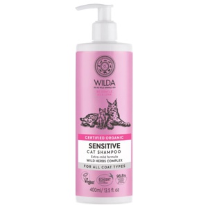Wilda Sensitive Katt Schampo 400 ml produkt bild