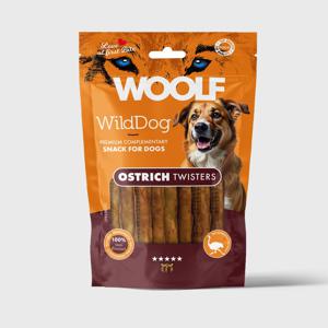 WildDog Ostrich Twister Tuggben till Hund - 100 g produkt bild
