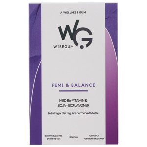 WiseGum FEMI & BALANCE 30 stk produktbillede