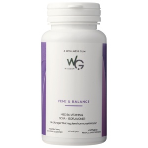 WiseGum FEMI & BALANCE 60 stk produktbillede