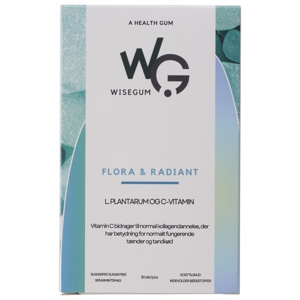WiseGum FLORA & RADIANT 30 stk produktbillede