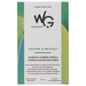 WiseGum SOOTHE & PROTECT 30 stk produktbillede