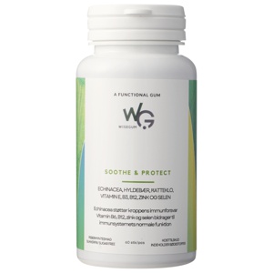 WiseGum SOOTHE & PROTECT 60 stk produktbillede